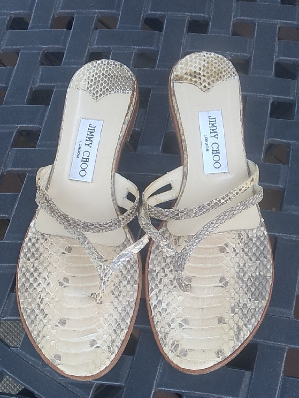 Jimmy Choo slide sandals
